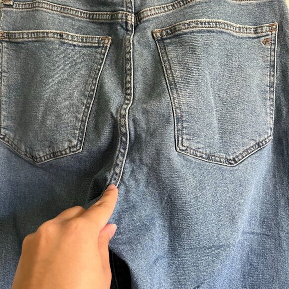 Madewell The Perfect Vintage Straight Montville Wash Blue Jeans Women's Size 28 - Picture 8 of 13